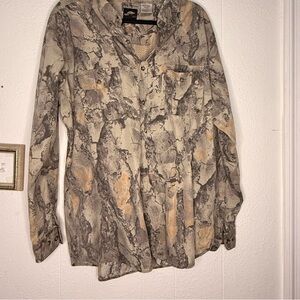 Vintage Natural Gear "Original Natural" Camo Hunting Shirt